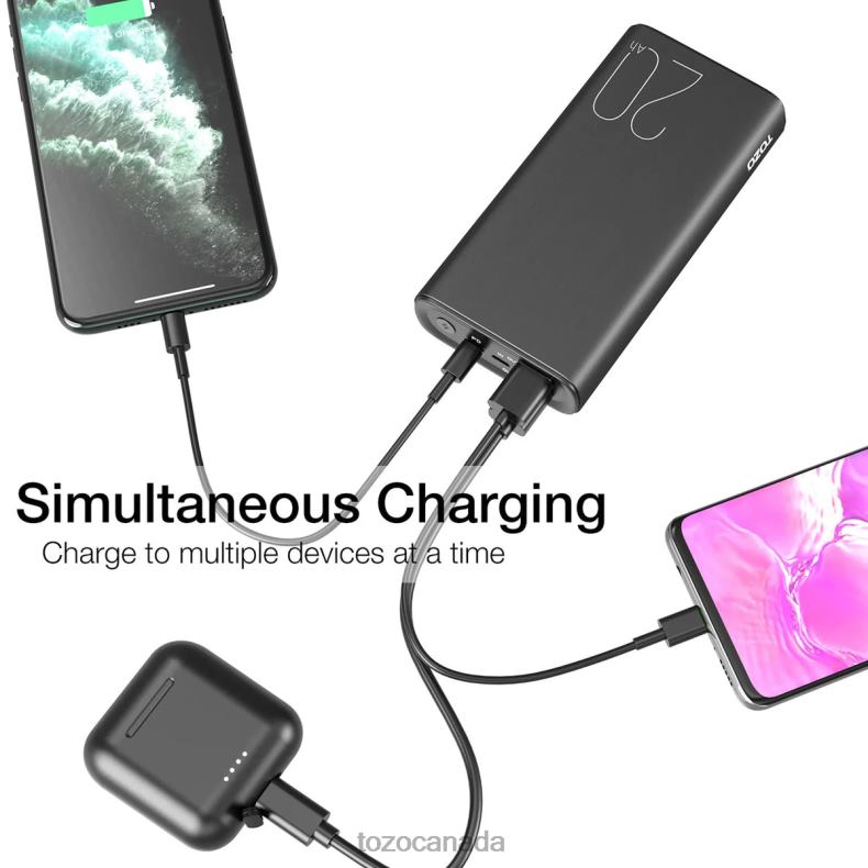 Accessory TOZO PB1 Power Bank Black D8244148