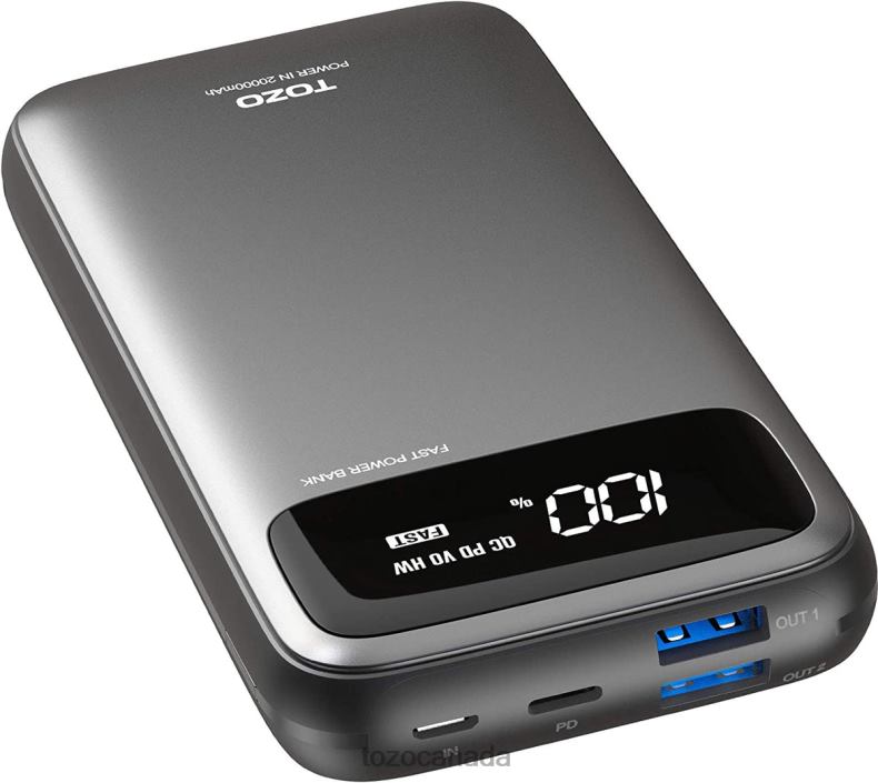 Accessory TOZO PB2 Power Bank Black D8244152