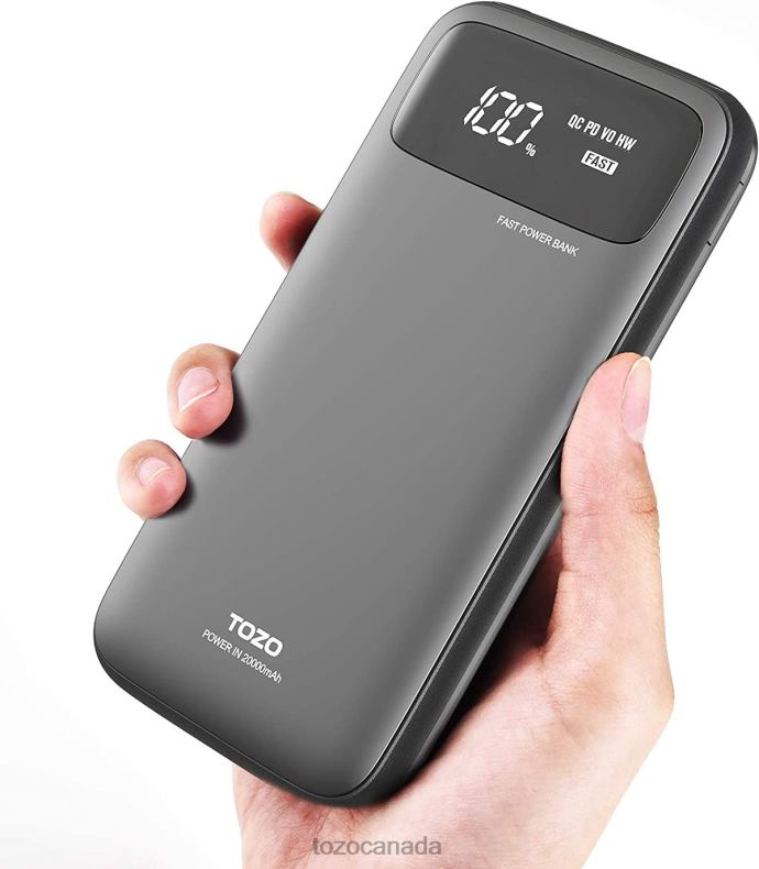 Accessory TOZO PB2 Power Bank Black D8244152