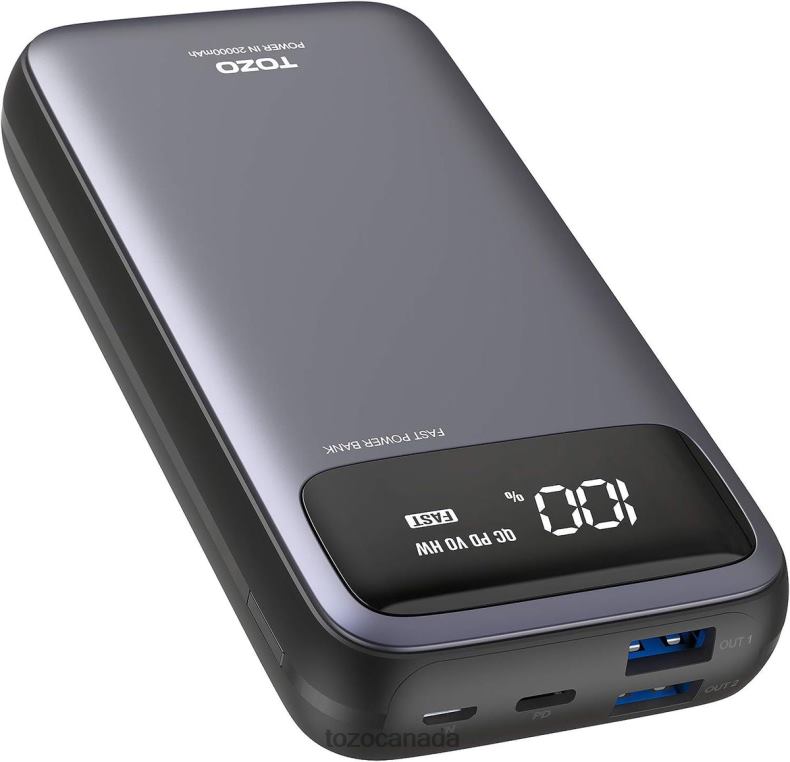 Accessory TOZO PB2 Power Bank Gray D8244151