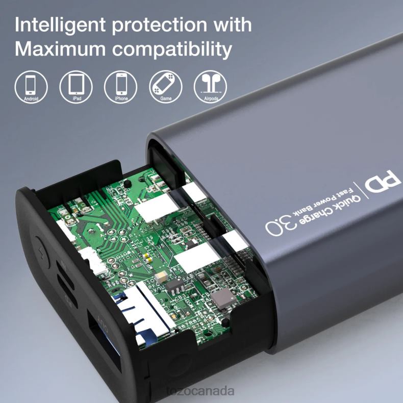 Accessory TOZO PB3 Power Bank Green D8244155