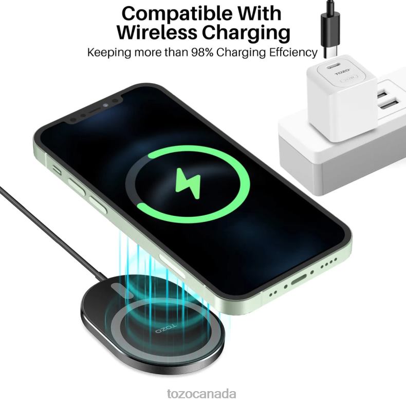 Accessory TOZO W10 Magnets Wireless Charger Black D8244125