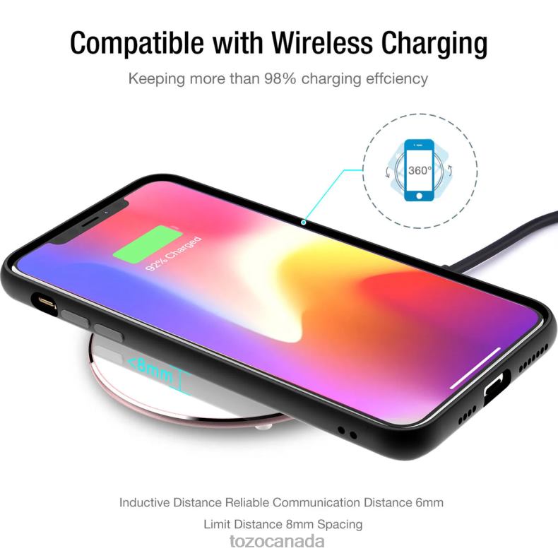 Accessory TOZO W3 Wireless Charger Rose Gold D8244120