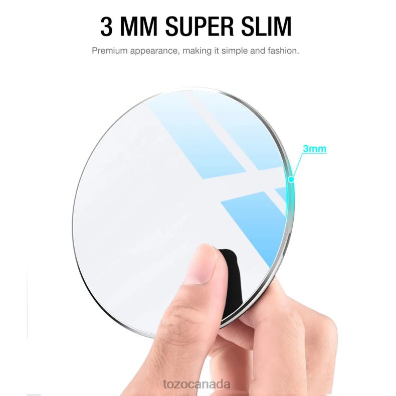 Accessory TOZO W3 Wireless Charger Sliver D8244121