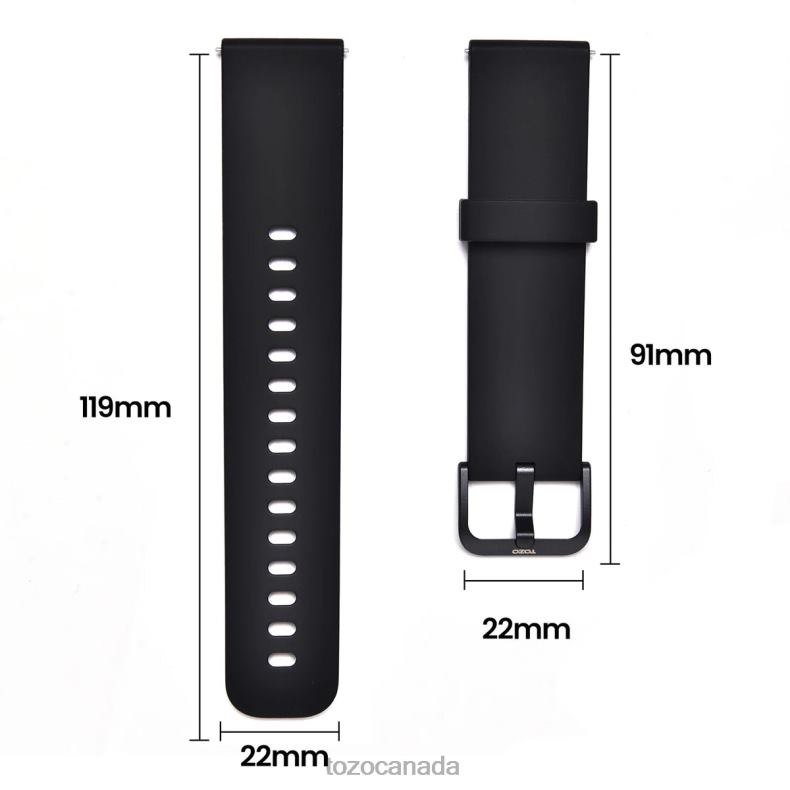Accessory TOZO S2 Mini Smart Watch Strap Black D8244159