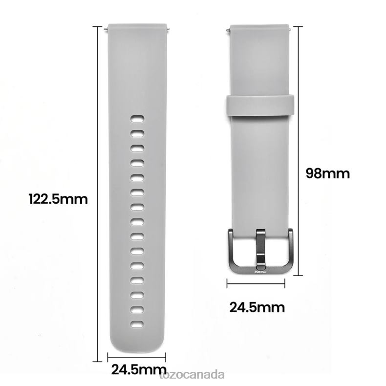Accessory TOZO S2 Smart Watch Strap Space Gray D8244165