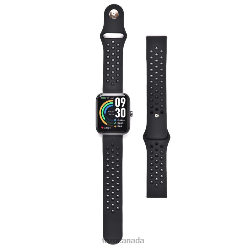 Accessory TOZO S3 Smart Watch Perforated Breathable Strap Black D8244167