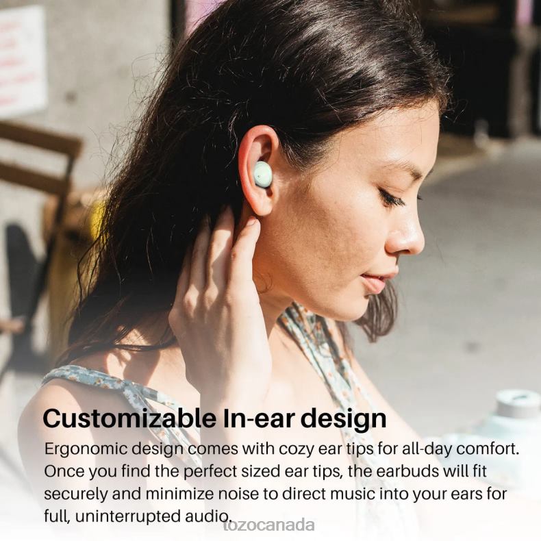 Headphones TOZO A1 Green D824431