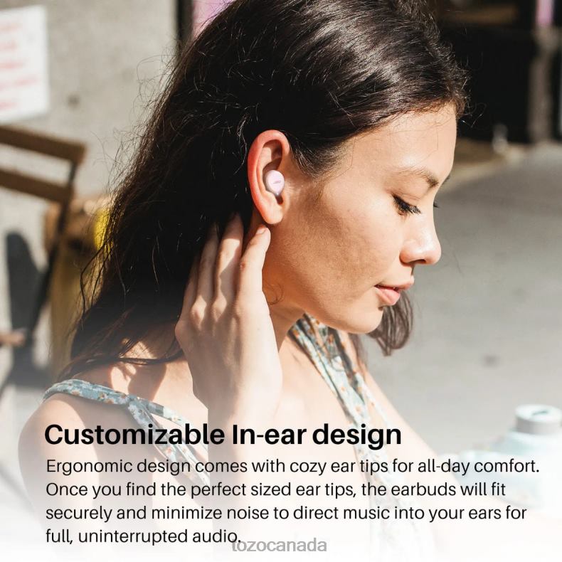 Headphones TOZO A1 Pink D824432