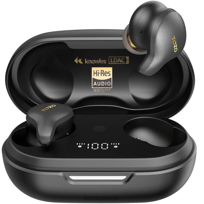 Headphones TOZO Golden X1 Black D82441