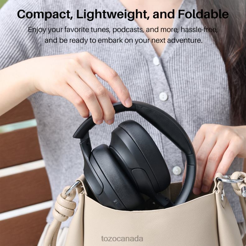 Headphones TOZO HT2 White D82447
