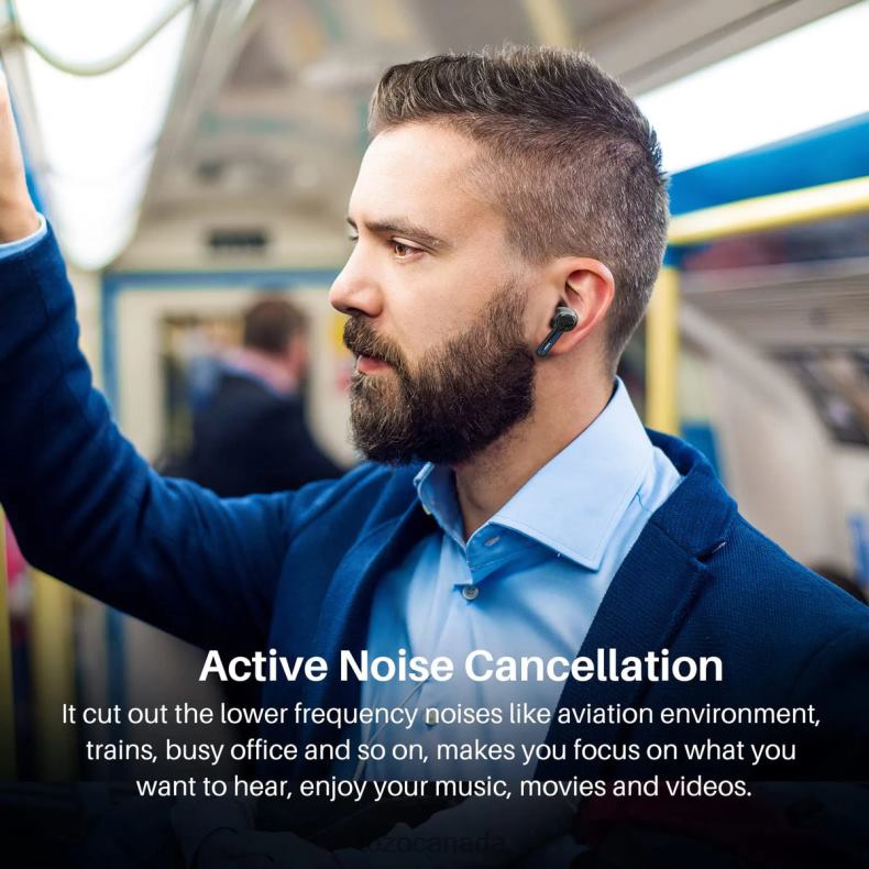 Headphones TOZO NC2 Black D824442