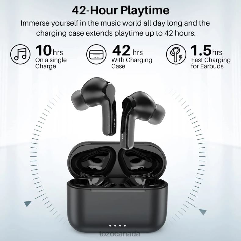 Headphones TOZO NC2 Blue D824443
