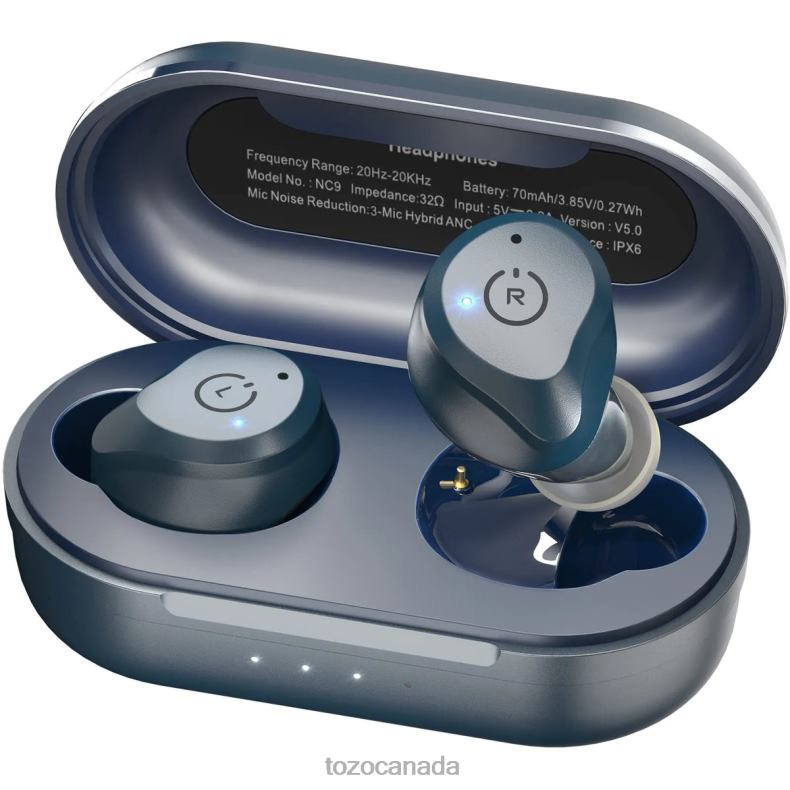 Headphones TOZO NC9 Blue D824412