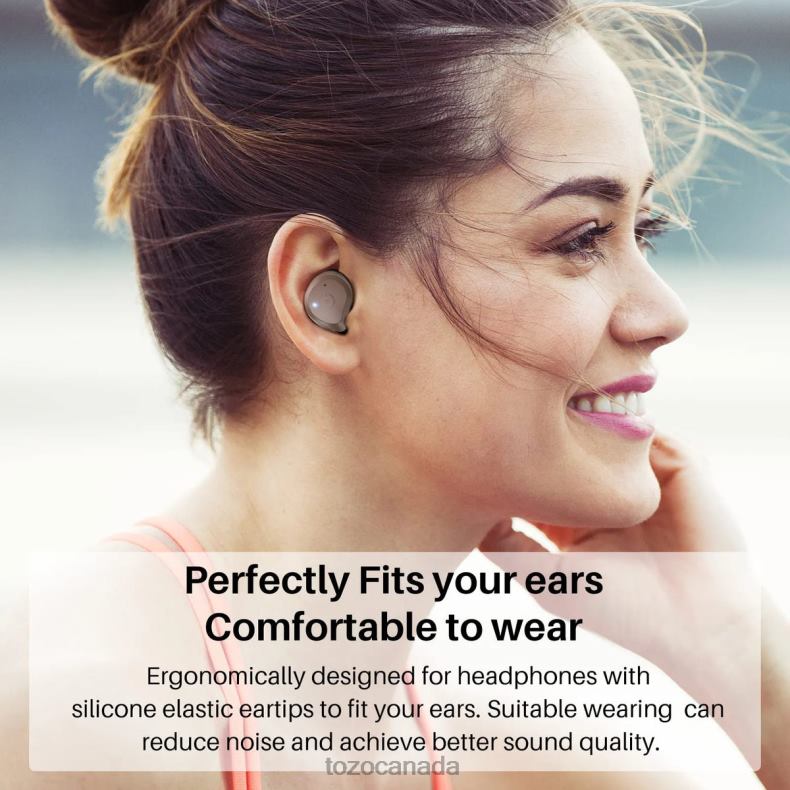 Headphones TOZO NC9 Brown D824413