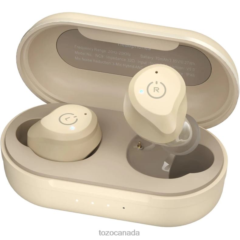 Headphones TOZO NC9 Khaki D82449