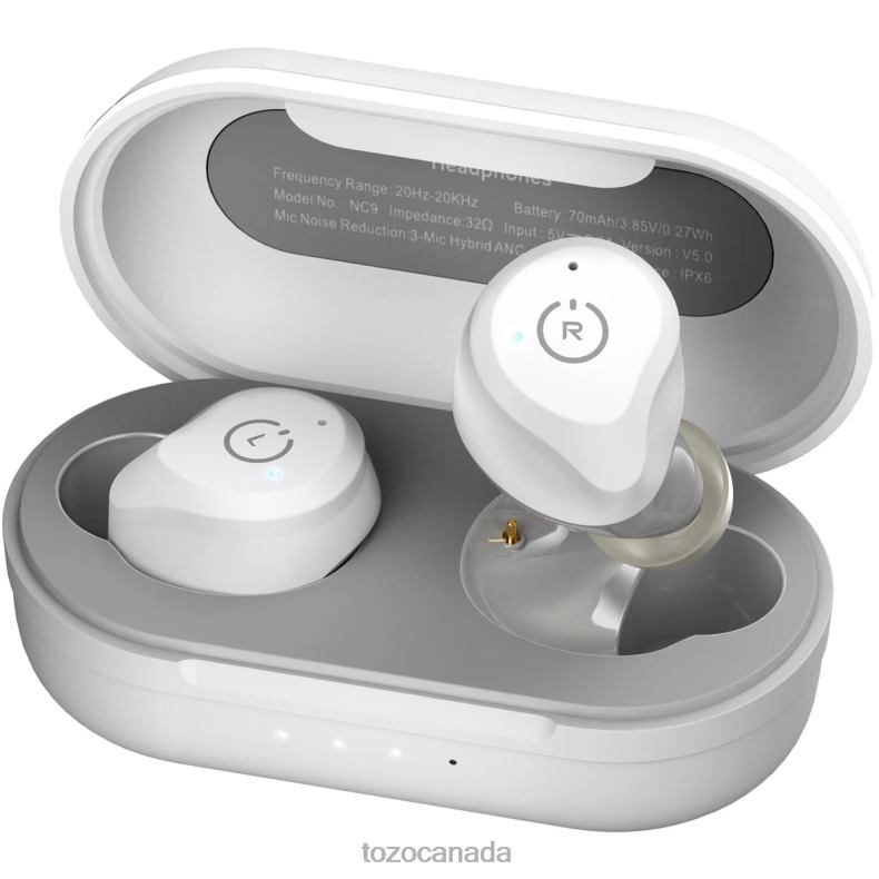 Headphones TOZO NC9 White D824410
