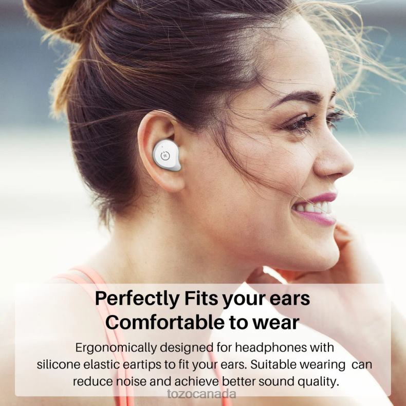 Headphones TOZO NC9 White D824410