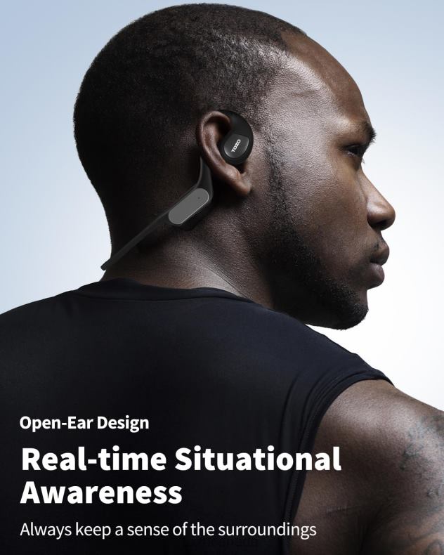 Headphones TOZO OpenReal Black D82445