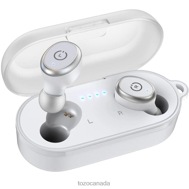 Headphones TOZO T10 White D824425