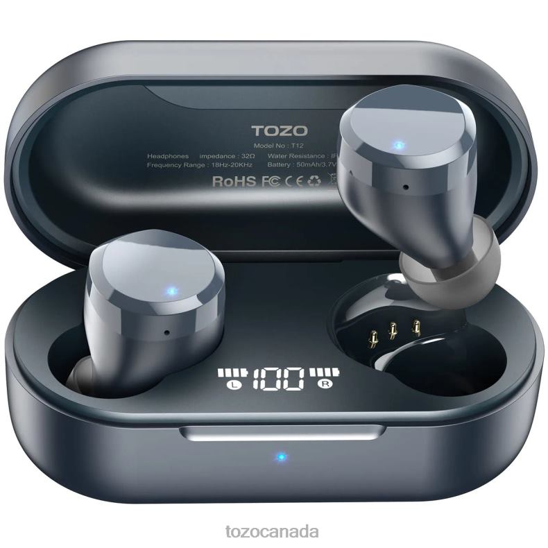 Headphones TOZO T12 Royal Blue D824446