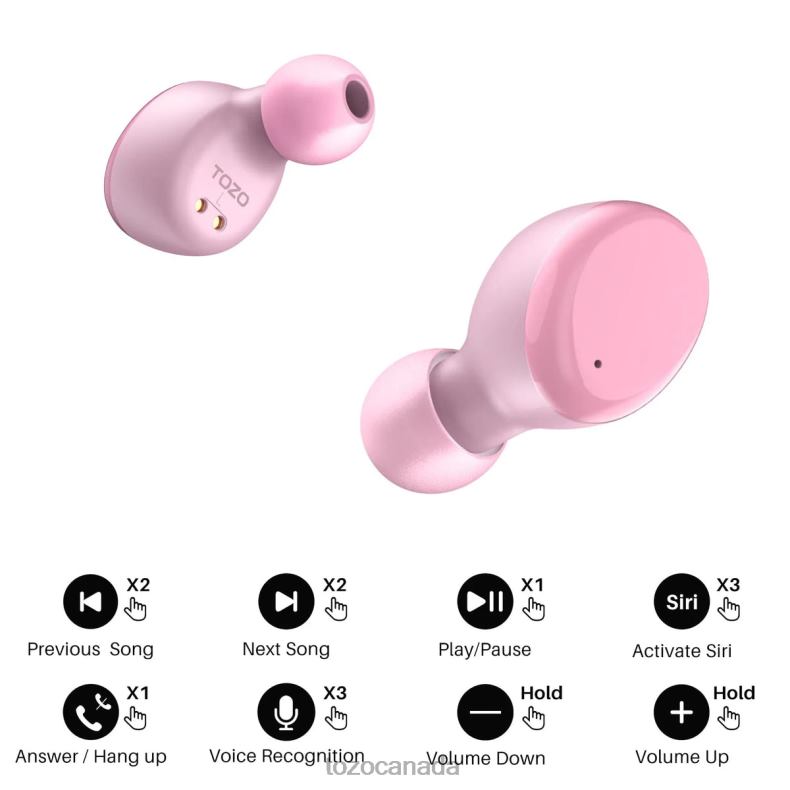 Headphones TOZO T6 Sky Blue D824418