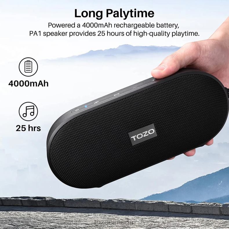 Speaker TOZO PA1 Black D824482